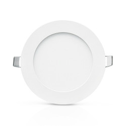 Plafonnier LED Blanc Ø120 6W 6000°K