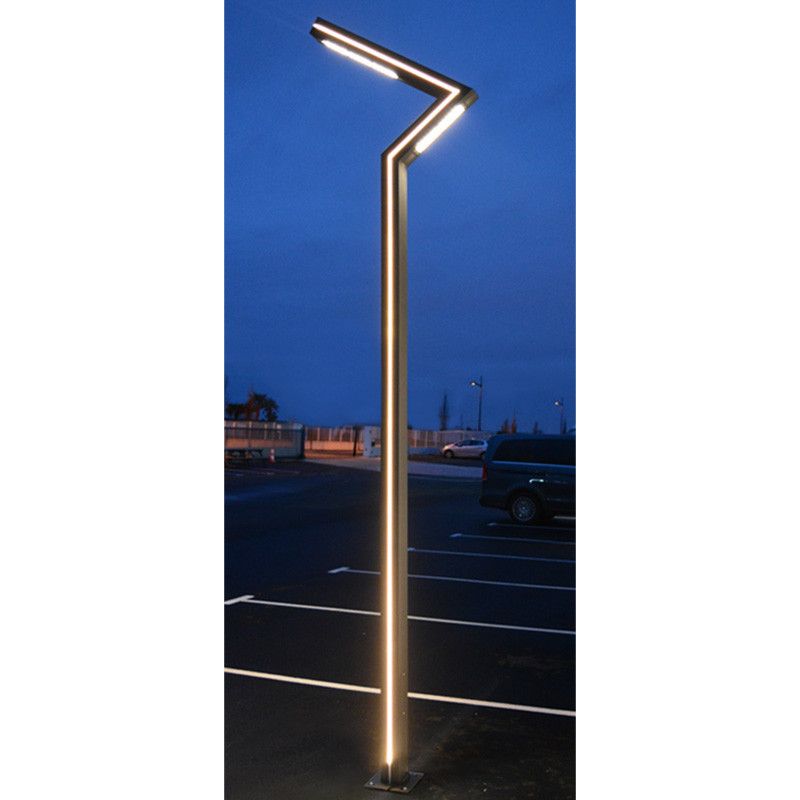 Lampadaire Eclairage Public Voie Piéton LED 50W 4m GS