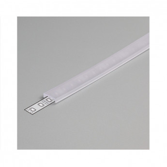 Diffuseur clic profilé 15.4mm transparent 1m pour bandeaux LED • M