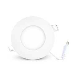 Plafonnier LED Blanc Ø85 3W 3000°K