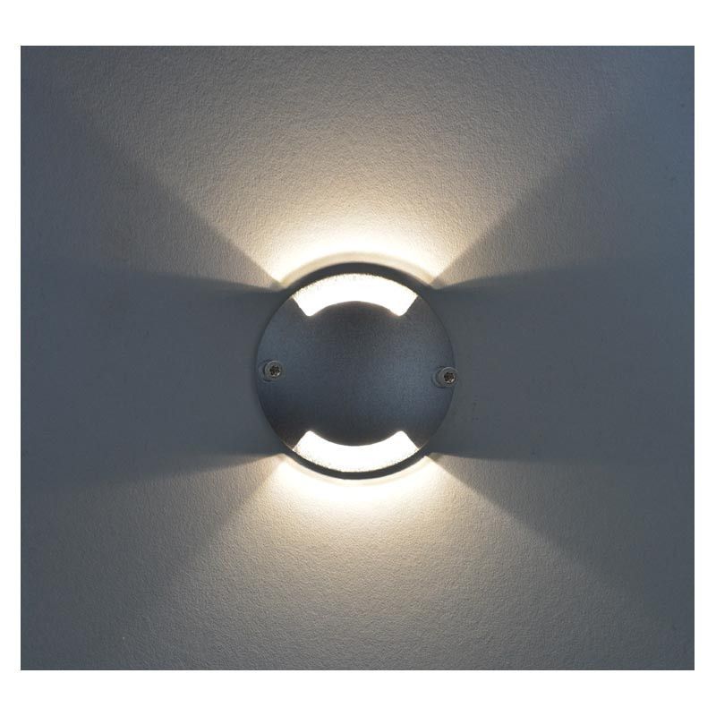 Spot LED Balise Rond 2 diffuseurs