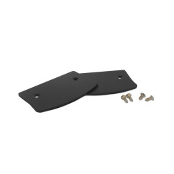 Cache fin pour linéaire Noir 749712 & 749713 (x2)