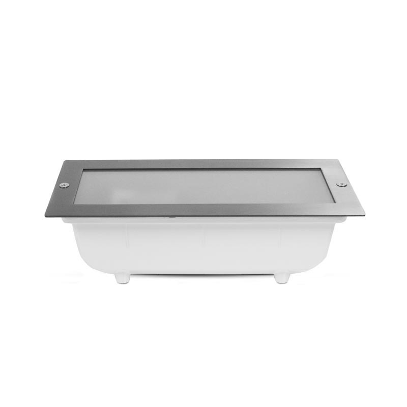 Spot LED Encastrable E27 Rectangle Inox 304