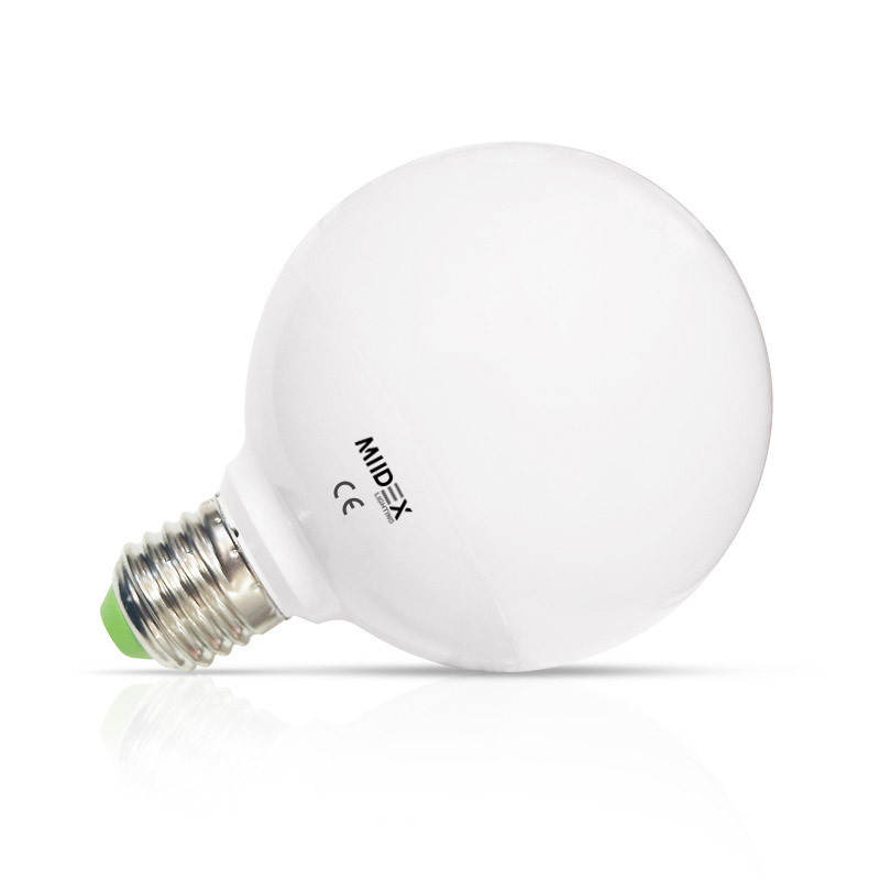 Ampoule sphérique LED E27 10W 4000K, Éclairage et Décoration