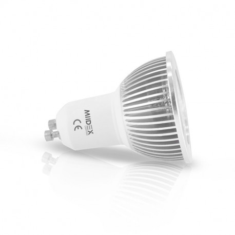 Ampoule spot LED 5W GU10 angle étroit 38 degrés faible consommation LUMIÈRE  NATURELLE 4000K