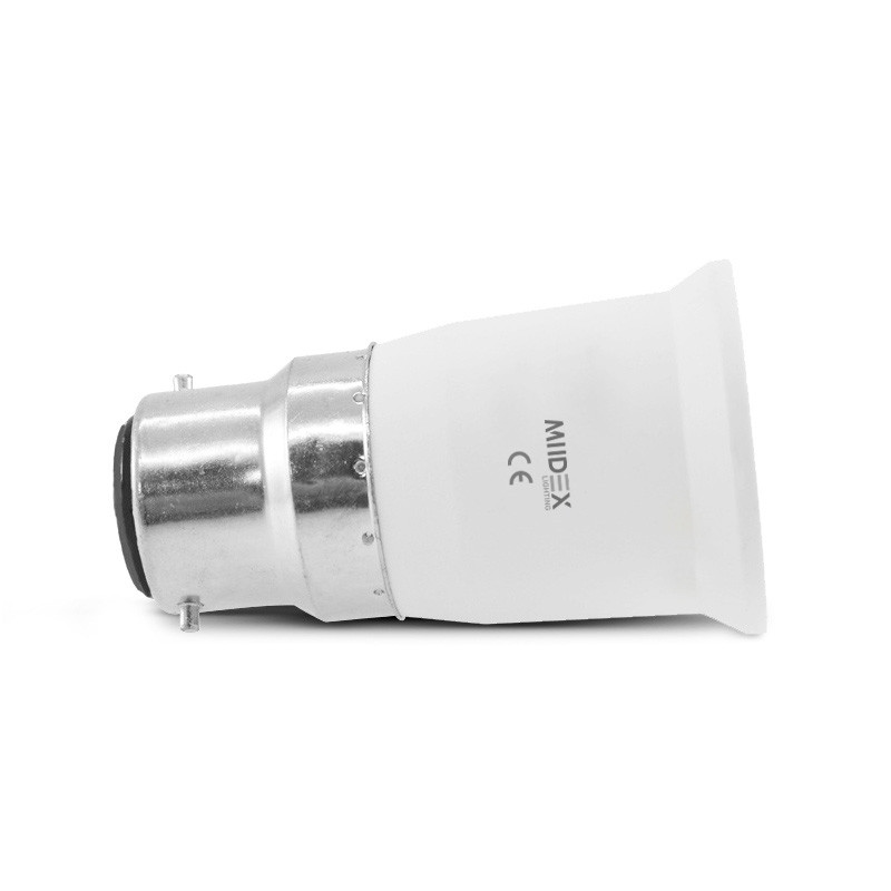 Adaptateur Douille B22 pour ampoul.  Boutique Officielle Miidex Lighting®