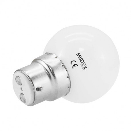 Ampoule LED B22 5W G45  Boutique Officielle Miidex Lighting®