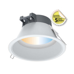 Downlight LED CCT  Blanc rond Basse Luminance Ø217mm 30W