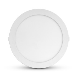 Plafonnier LED Blanc Ø300 24W 3000°K