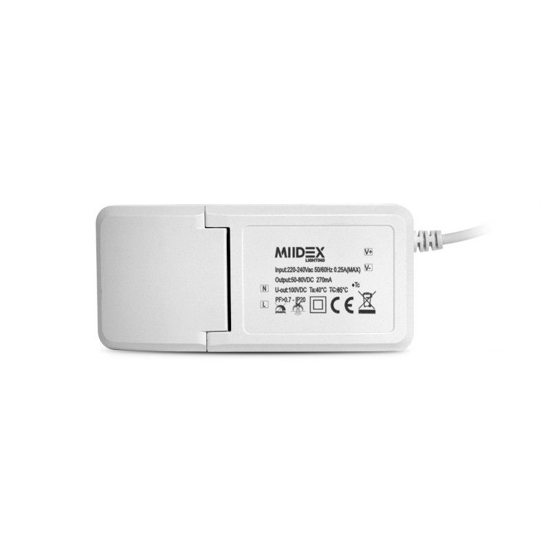 Plafonnier LED Blanc Ø225 18W 3000K GARANTIE 5 ANS