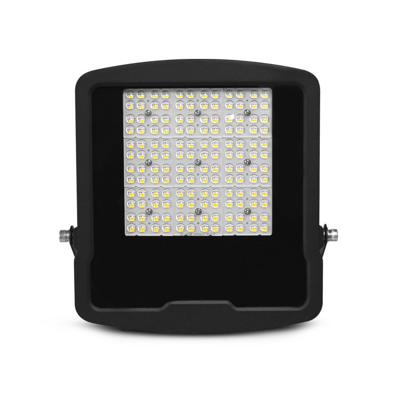 Projecteur LED Asymétrique Noir 100W 3000K GARANTIE 5 ANS