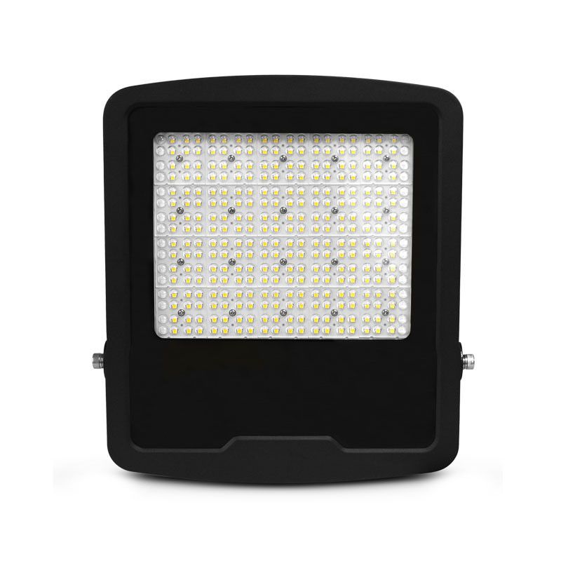 Projecteur LED Asymétrique Noir 200W 3000K GARANTIE 5 ANS