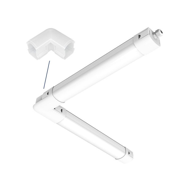 Étanche flexible LED Intégrées CCT 48W 1500 x 59 x 60 mm Traversant