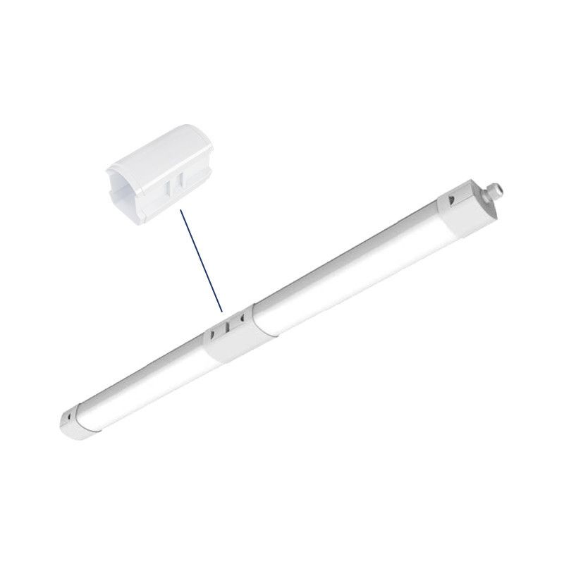 Étanche flexible LED Intégrées CCT 48W 1500 x 59 x 60 mm Traversant