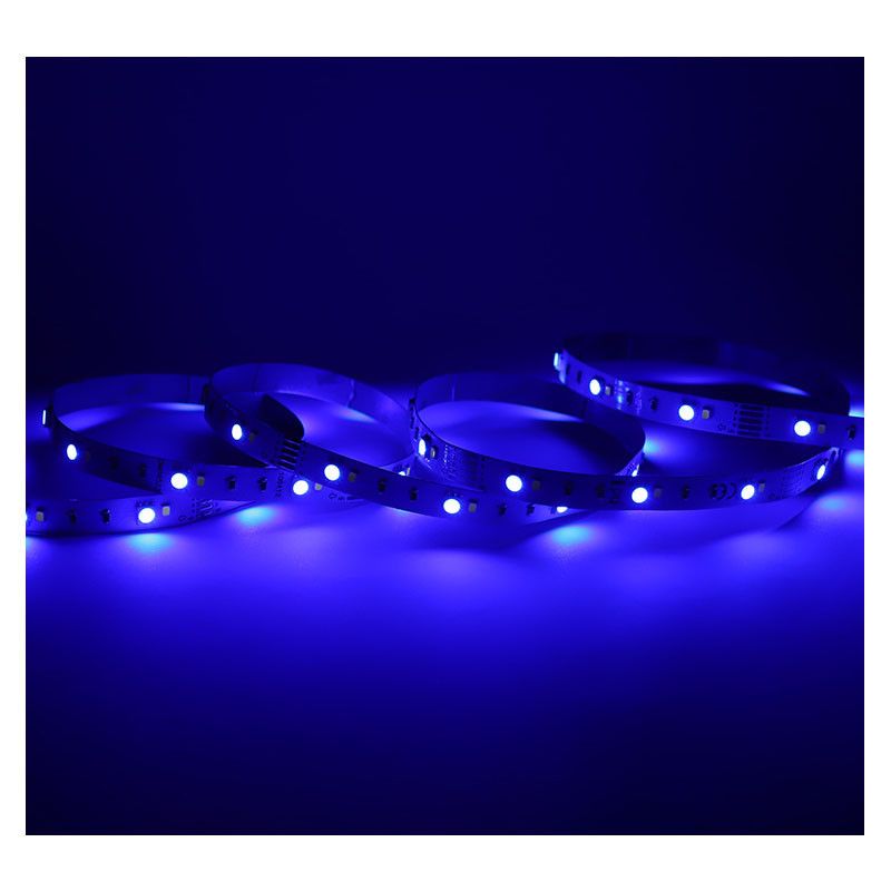 Bandeau LED RGB+W 5m 60 LED/m 9W/m IP20 - 12V