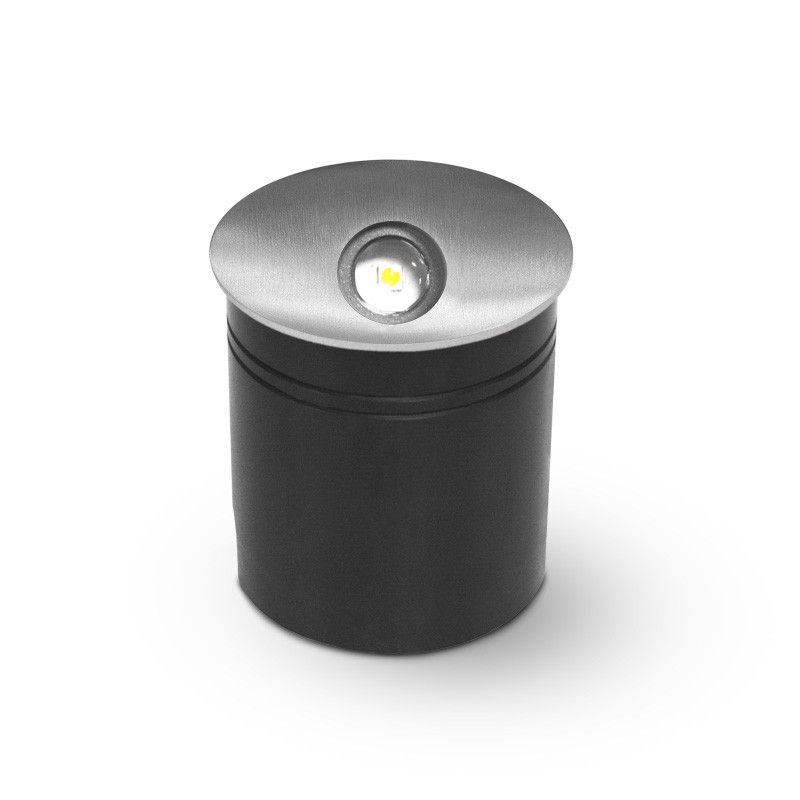 Spot encastrable LED balise Ø80 mm 3W Rond 3000K IP54