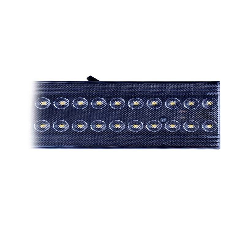 Linéaire LED sur rail Noir 600mm 20/18/16/14W 4000K - Garantie 5 ans