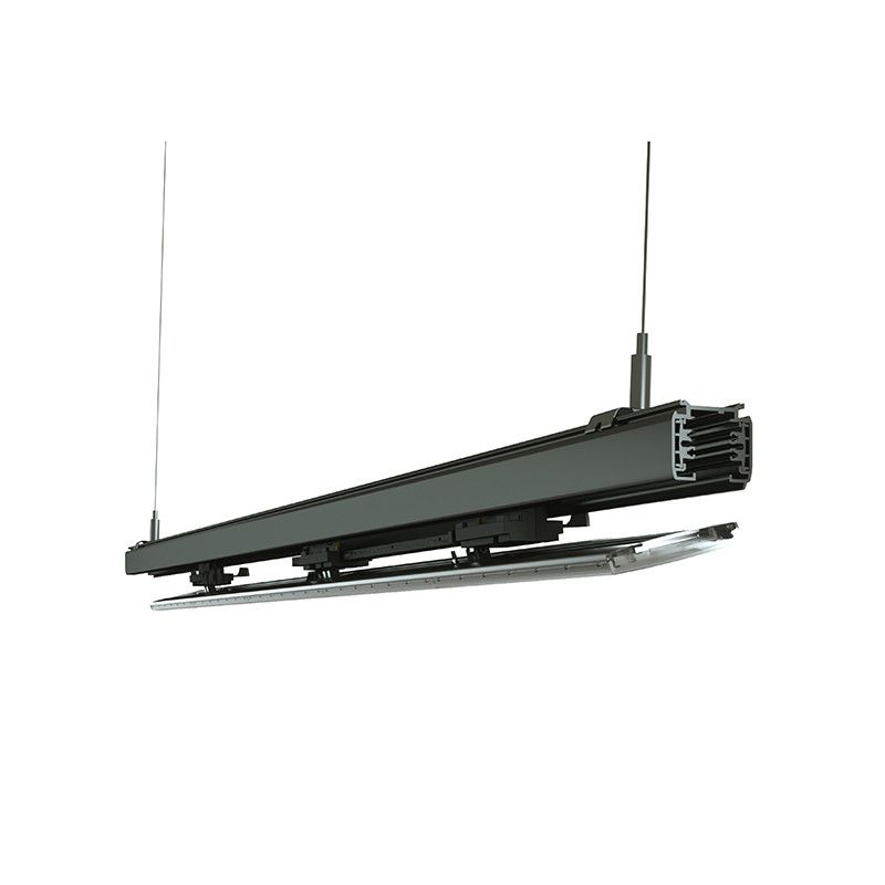 Linéaire LED sur rail Noir 600mm 20/18/16/14W 4000K - Garantie 5 ans