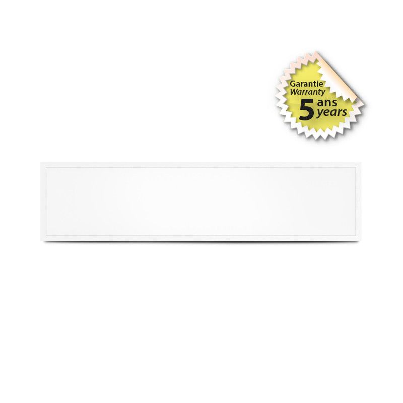 Plafonnier LED Blanc Backlit 295 x 1195 mm 25W 3000K - Garantie 5 ans