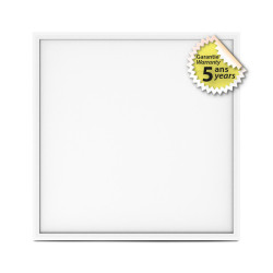 Plafonnier LED Blanc Backlit 595 x 595 mm 25W 3000K - Garantie 5 ans