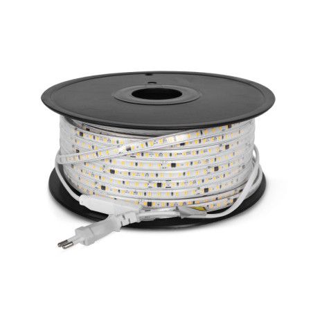 Bobine led 2835 3000k 1 mètre 8w/m 230V ip65