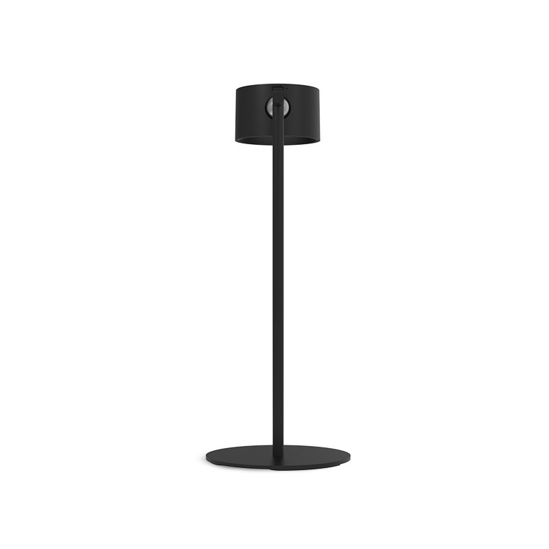 Lampe de bureau ronde Noir 2W CCT IRC90