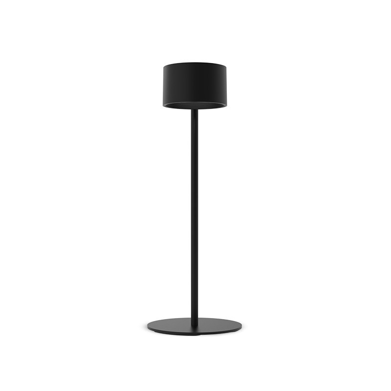 Lampe de bureau ronde Noir 2W CCT IRC90