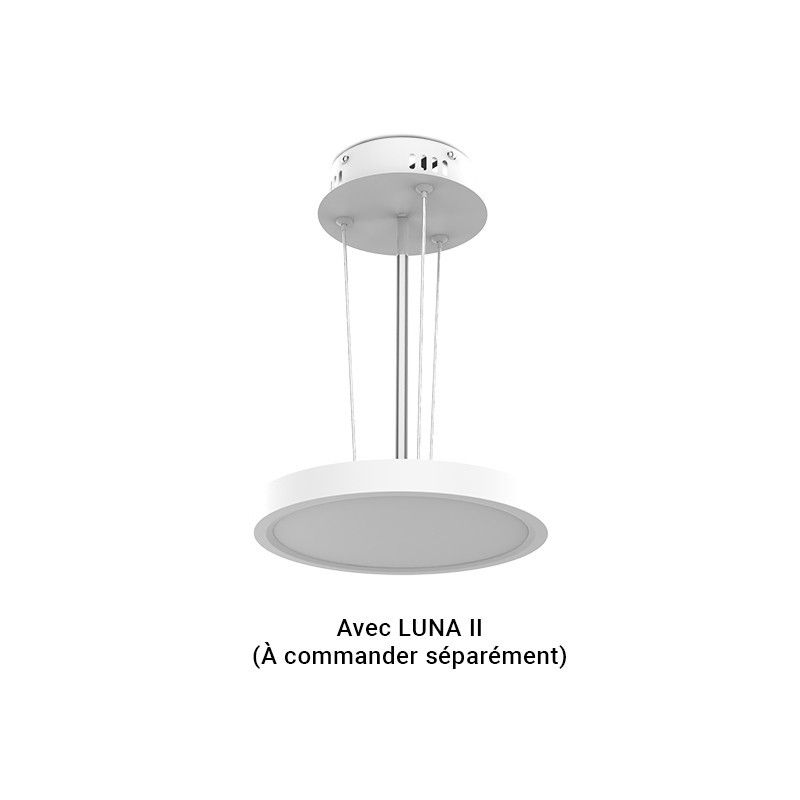 Filin de suspension avec patère 1,5 m pour LUNA II