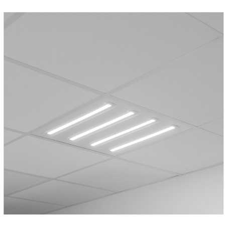 Plafonnier LED Blanc PMMA 595 x 595 30W 4000K GARANTIE 5 ANS