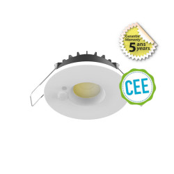 Spot LED CCT BBC 6W 2700/3000/4000K Gradable blanc + Détecteur - Garantie 5 ans