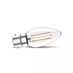 Ampoule LED B22 Filament Flamme 4W 2700K