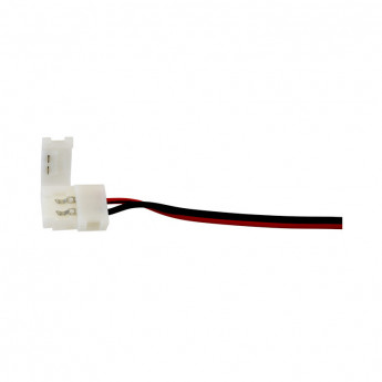 Connecteur rapide simple à câble pour ruban LED monochrome 10mm - Rubans LED  Intérieur blanc basse tension 