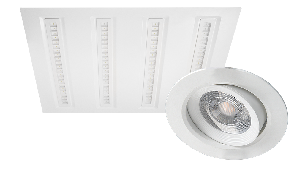 Projecteur extérieur LED 100052 70W 8400 Lm Blanc chaud Miidex Lighting
